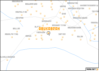 map of Abū Kabrah