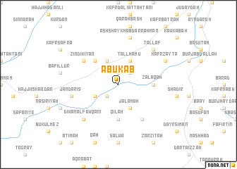 map of Abū Ka‘b