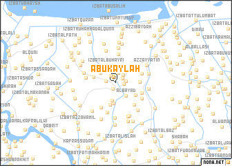 map of Abū Kaylah