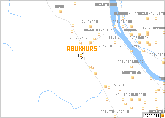 map of Abū Khurş