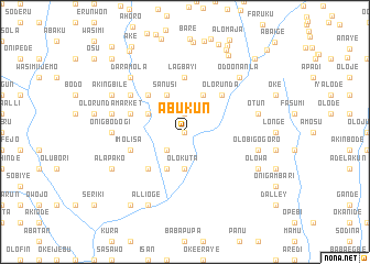 map of Abukun