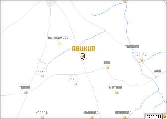 map of Abukur