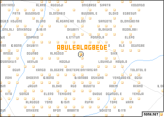 map of Abule Alagbede