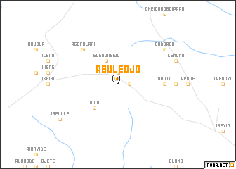 map of Abule Ojo