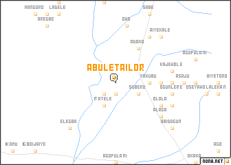 map of Abule Tailor