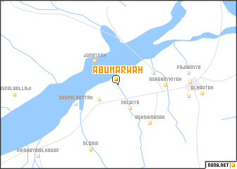 map of Abū Marwah