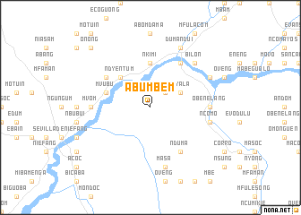 map of Abumbem