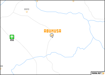 map of Ābu Musa