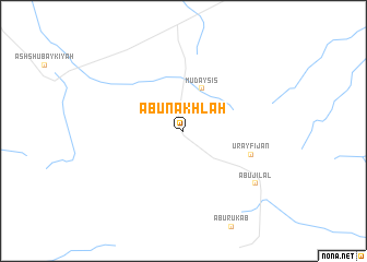 map of Abū Nakhlah