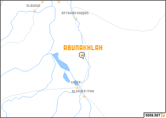 map of Abū Nakhlah