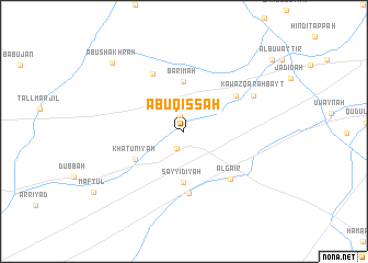 map of Abū Qissah