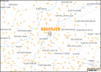 map of Abū Rajab