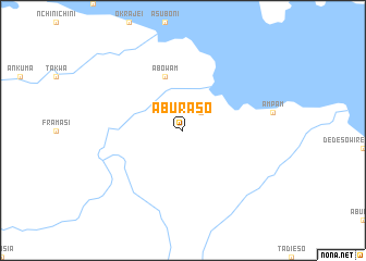 map of Aburaso