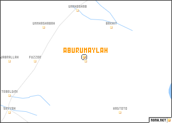 map of Abū Rumaylah