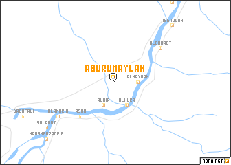 map of Abū Rumaylah