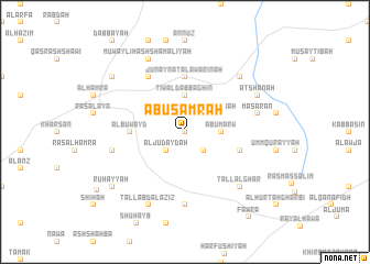 map of Abū Samrah