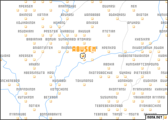 map of Abusem