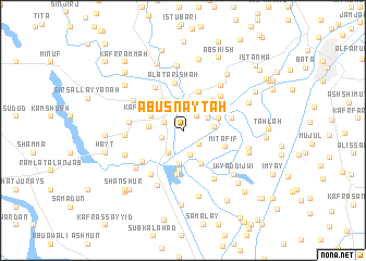 map of Abū Snayţah