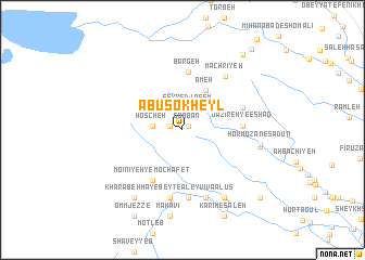 map of Abū Sokheyl