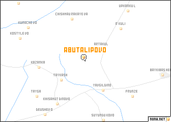 map of Abutalipovo