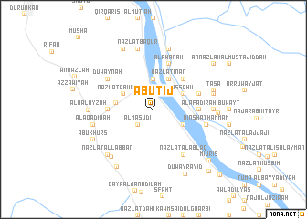 map of Abū Tīj