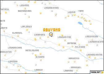 map of Abuyama