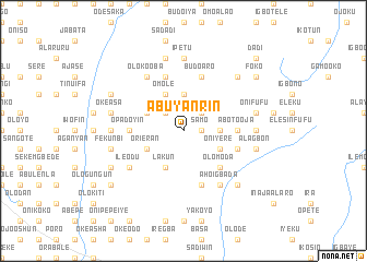 map of Abuyanrin