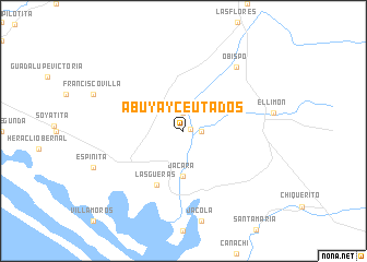 map of Abuya y Ceuta Dos
