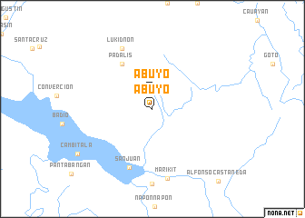 map of Abuyo