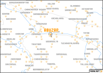 map of Abūz̄ar