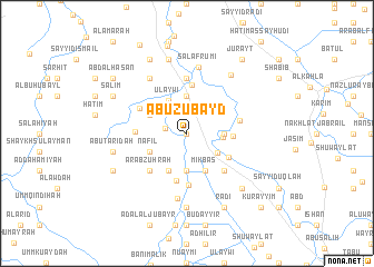 map of Abū Zubayd