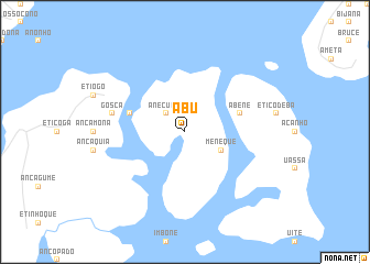 map of Abu