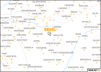map of Abwāl
