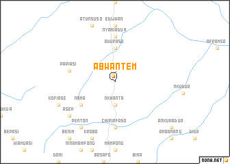 map of Abwantem