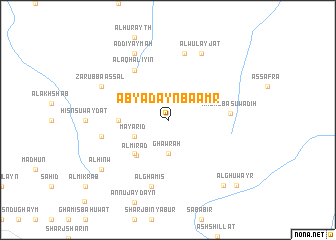 map of Abyaḑayn Bā ‘Amr