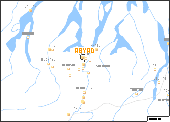 map of Abyaḑ