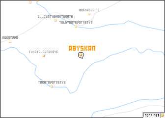 map of Abyskan