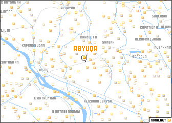 map of Abyūqā