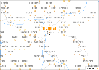 map of Acaasi