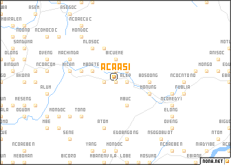 map of Acaasi