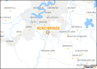 map of Acacia Ridge