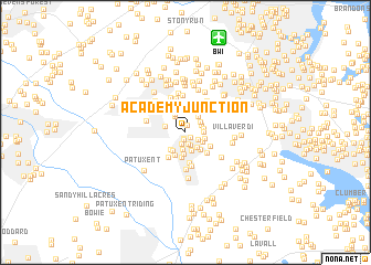 map of Academy Junction