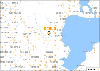 map of Acala