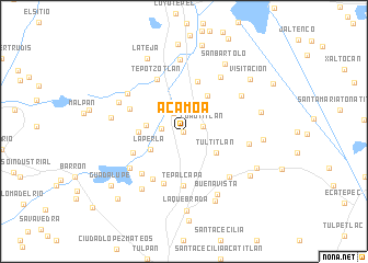 map of Acamoa