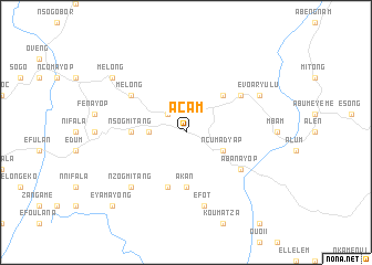 map of Acam