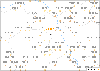 map of Acam