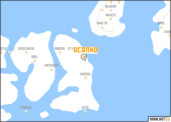 map of Acanho