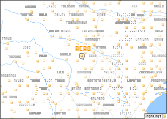 map of Acao