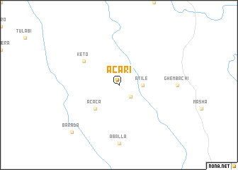 map of Acari