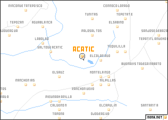 map of Acatic